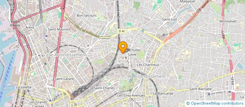 localisation de l'entreprise KDB  MARSEILLE
