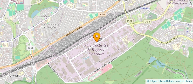 localisation de l'entreprise KDB FRANCE à NOISY-LE-SEC