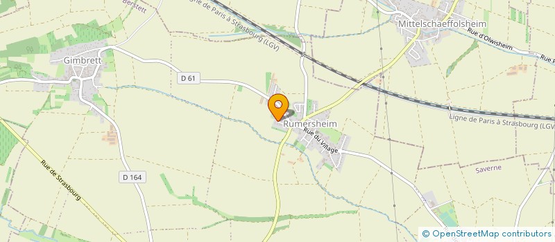 localisation de l'entreprise KDBIO  BERSTETT