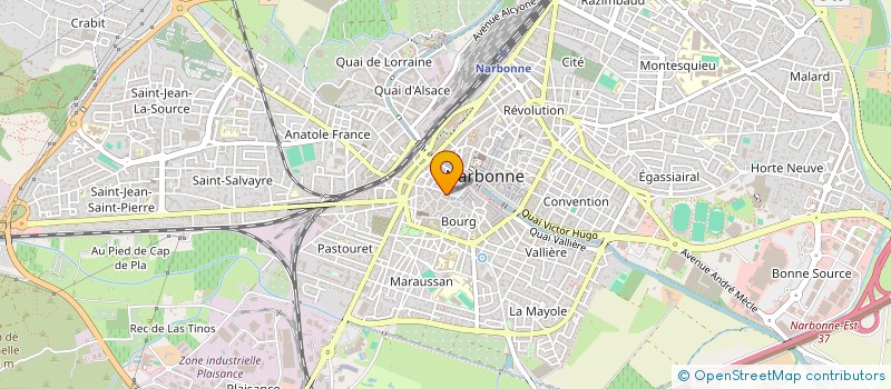 localisation de l'entreprise KDC NARBONNE à NARBONNE