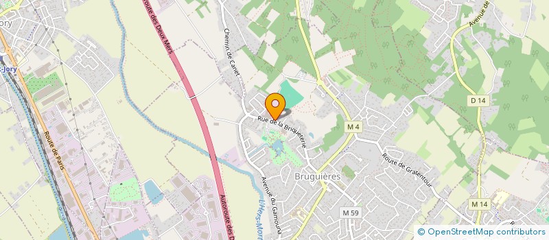 localisation de l'entreprise KDECO  BRUGUIERES