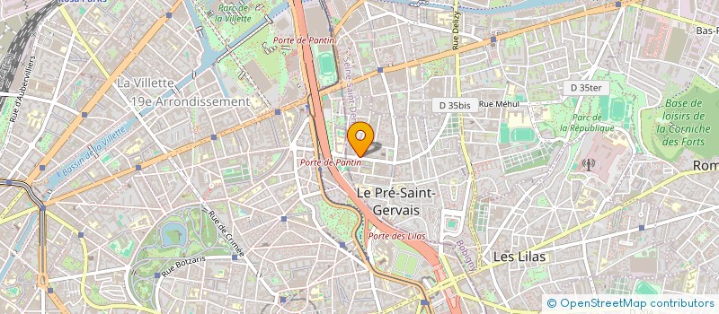 localisation de l'entreprise KDESS EVENTS à LE PRE-SAINT-GERVAIS