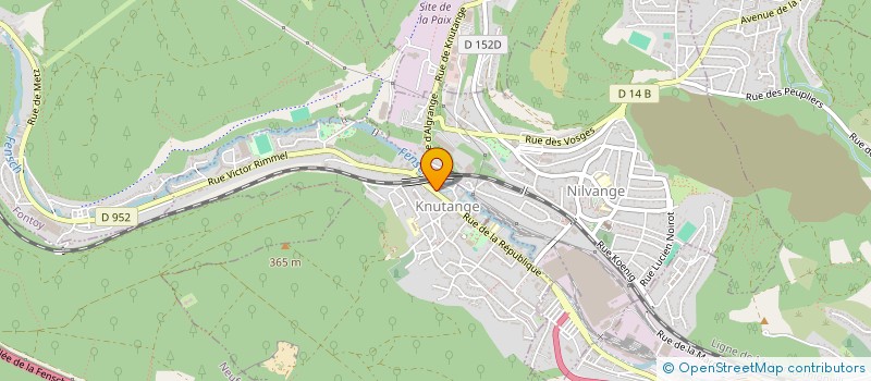 localisation de l'entreprise KDF KIRBY DEVELOPPEMENT FRANCE  KNUTANGE