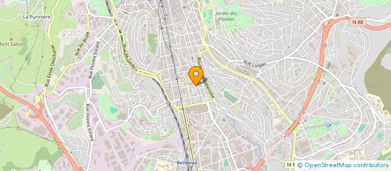 localisation de l'entreprise KDF PRO  SAINT-ETIENNE