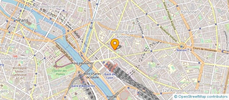 localisation de l'entreprise KDG FILS à PARIS