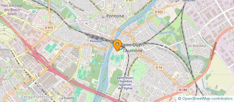 localisation de l'entreprise KDG GROUP  SAINT-OUEN-L'AUMONE