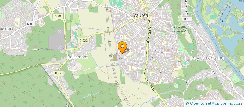 localisation de l'entreprise KDGS GROUP  VAUREAL