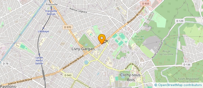 localisation de l'entreprise KDH CONSULTING  LIVRY-GARGAN