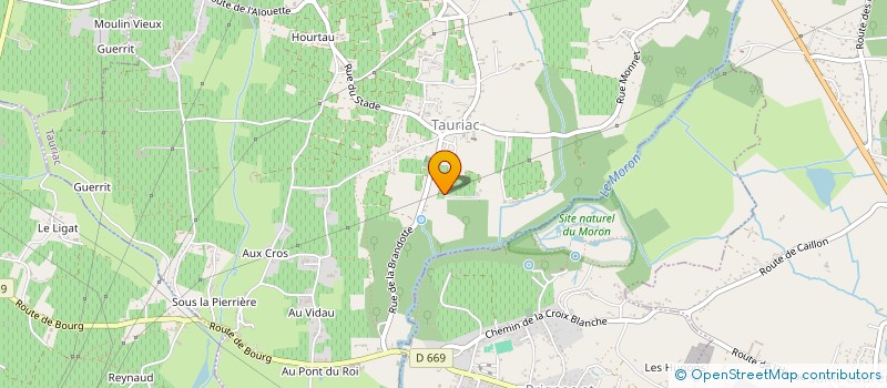 localisation de l'entreprise KDHD  TAURIAC