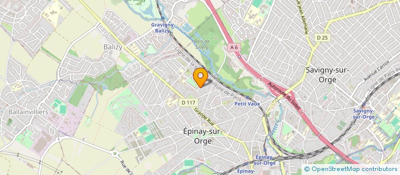 localisation de l'entreprise KDIDEXE  EPINAY-SUR-ORGE