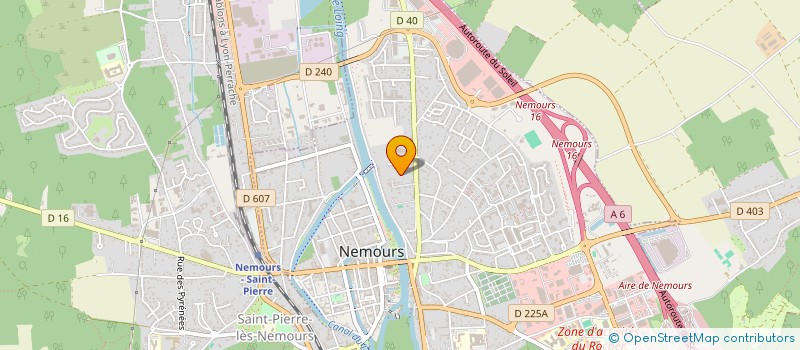 localisation de l'entreprise KDIR  NEMOURS