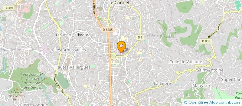 localisation de l'entreprise KDJ à LE CANNET