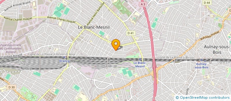 localisation de l'entreprise KDJ à LE BLANC-MESNIL