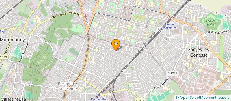 localisation de l'entreprise KDK SCI à PIERREFITTE-SUR-SEINE