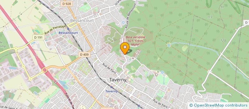 localisation de l'entreprise KDL  TAVERNY