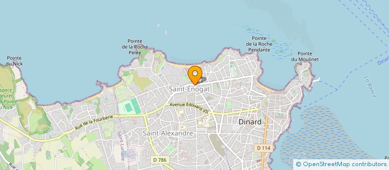 localisation de l'entreprise KDL à DINARD
