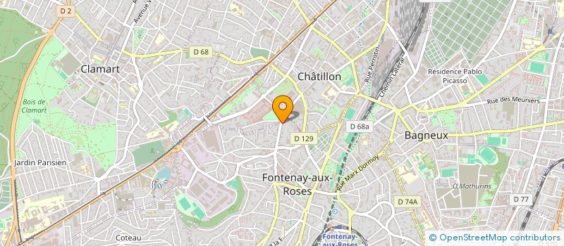 localisation de l'entreprise KDL SERVICES 92 à FONTENAY-AUX-ROSES