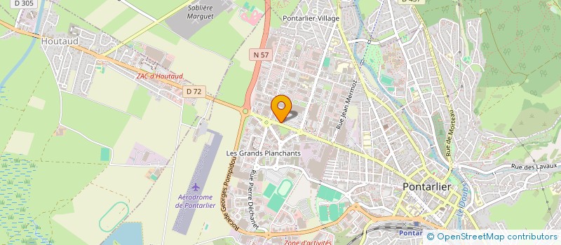 localisation de l'entreprise KDLB  PONTARLIER