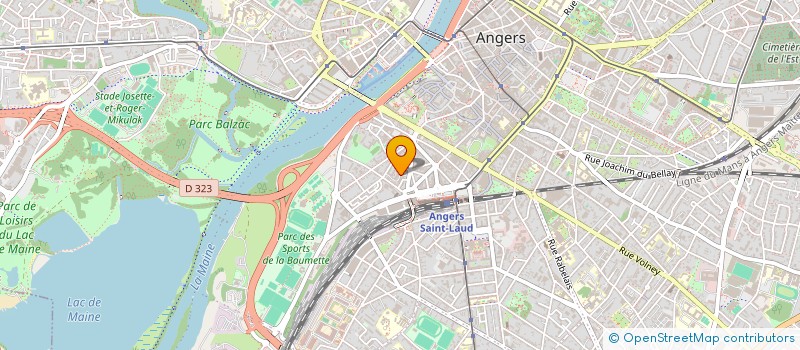 localisation de l'entreprise KDLB 92 à ANGERS