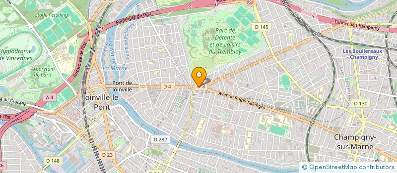 localisation de l'entreprise KDM CONDUITE à CHAMPIGNY-SUR-MARNE