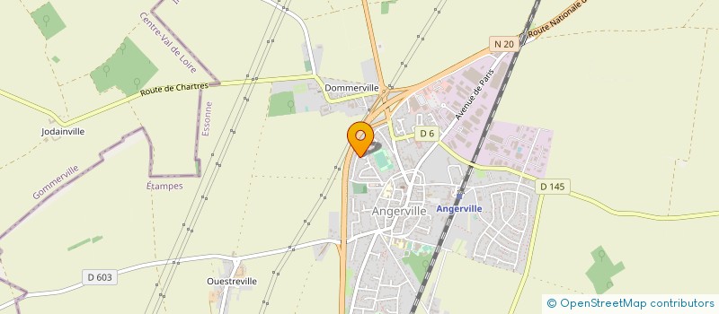 localisation de l'entreprise KDM  CONSEIL ET SERVICES  ANGERVILLE