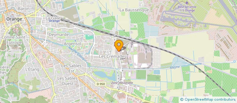 localisation de l'entreprise KDM MENUISERIE à ORANGE