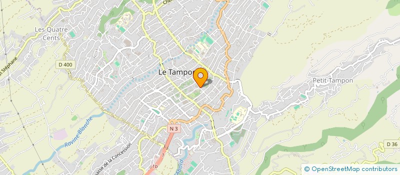 localisation de l'entreprise KDM-RUN  LE TAMPON