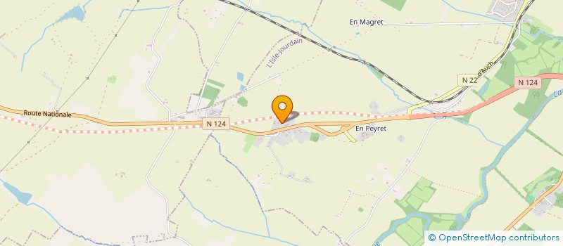 localisation de l'entreprise KDM SPORT  L'ISLE-JOURDAIN