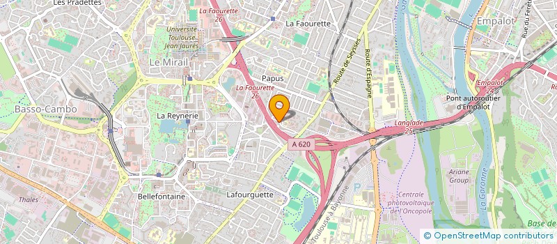 localisation de l'entreprise KDM SUD 31 à TOULOUSE