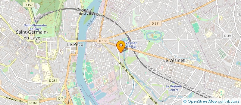 localisation de l'entreprise KDMG  LE VESINET