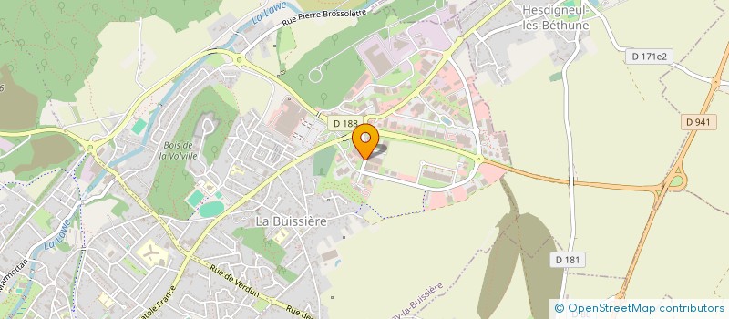 localisation de l'entreprise KDMJ à BRUAY-LA-BUISSIERE