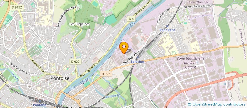 localisation de l'entreprise KDMO AUTO à SAINT-OUEN-L'AUMONE