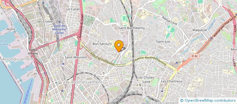 localisation de l'entreprise KDN à MARSEILLE