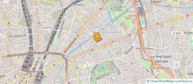 localisation de l'entreprise KDN CO à PARIS