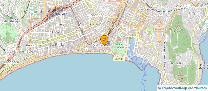 localisation de l'entreprise KDN (DELICIOUS CAFFE) à NICE
