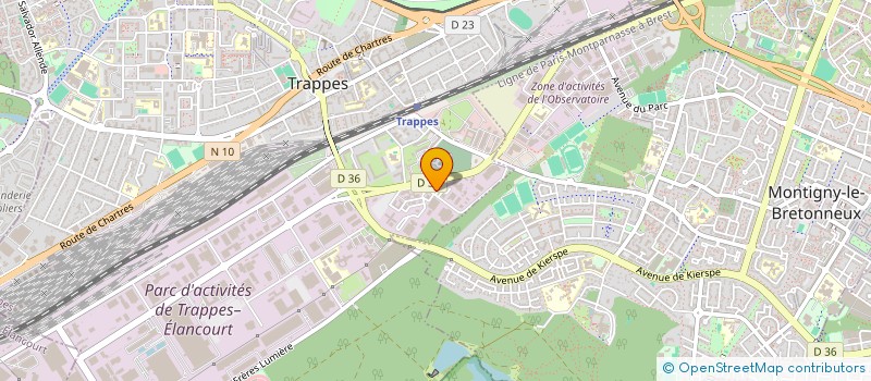 localisation de l'entreprise KDN STUDIO à TRAPPES