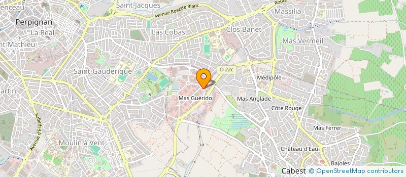 localisation de l'entreprise KDO  CABESTANY