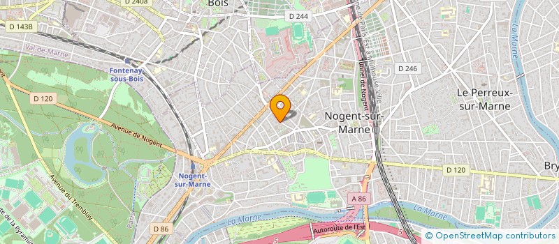 localisation de l'entreprise KDO  NOGENT-SUR-MARNE