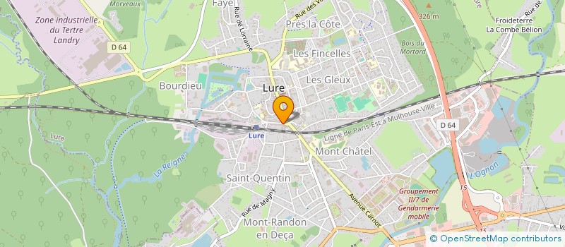 localisation de l'entreprise KDO  LURE