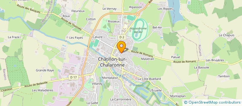 localisation de l'entreprise KDOBOX  CHATILLON-SUR-CHALARONNE