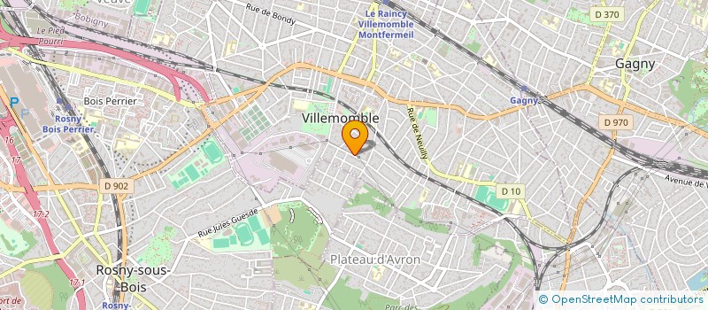 localisation de l'entreprise KDOBOX à VILLEMOMBLE