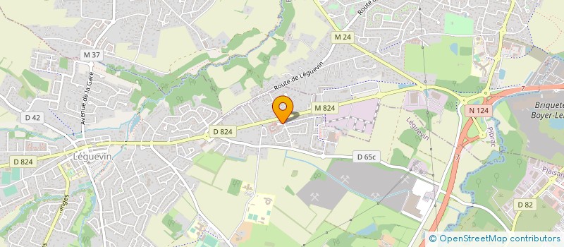 localisation de l'entreprise KDOU  LEGUEVIN