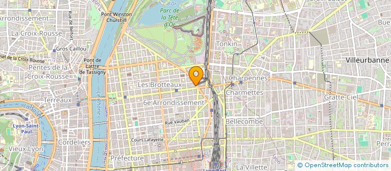 localisation de l'entreprise KDP  LYON