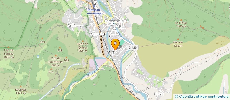 localisation de l'entreprise KDP DENTAIRE à TARASCON-SUR-ARIEGE