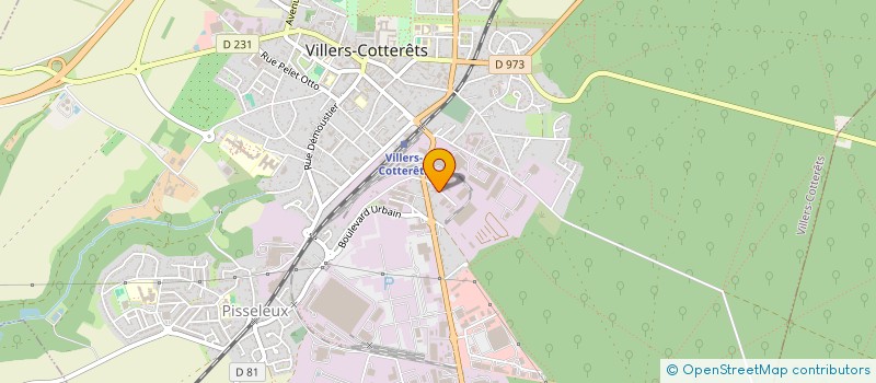 localisation de l'entreprise KDPG  VILLERS-COTTERETS