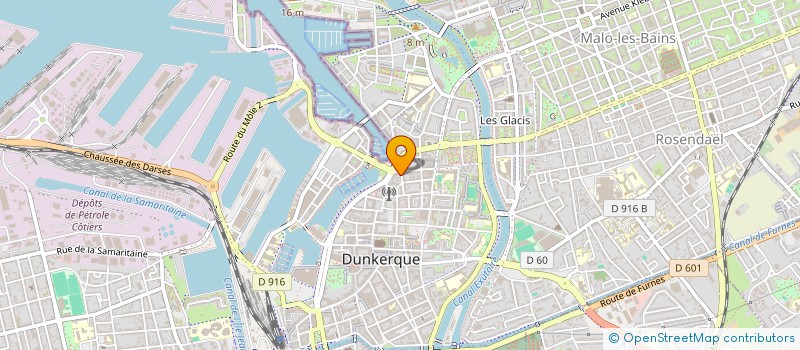 localisation de l'entreprise KDPRO à DUNKERQUE