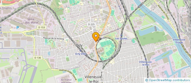 localisation de l'entreprise KDR TRANSPORTS  ORLY