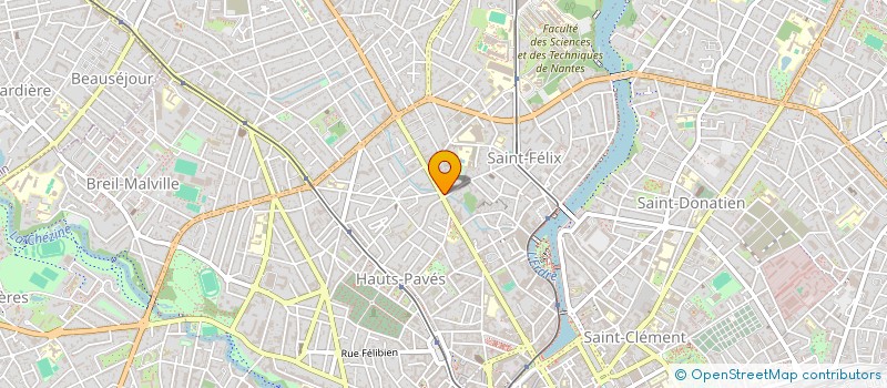 localisation de l'entreprise KDRE à NANTES