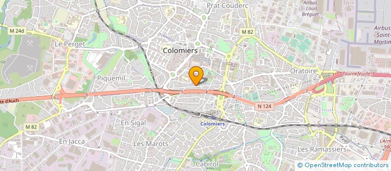 localisation de l'entreprise KDS CORPORATE à COLOMIERS
