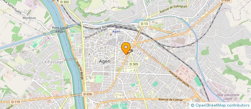 localisation de l'entreprise KDS PRO  AGEN